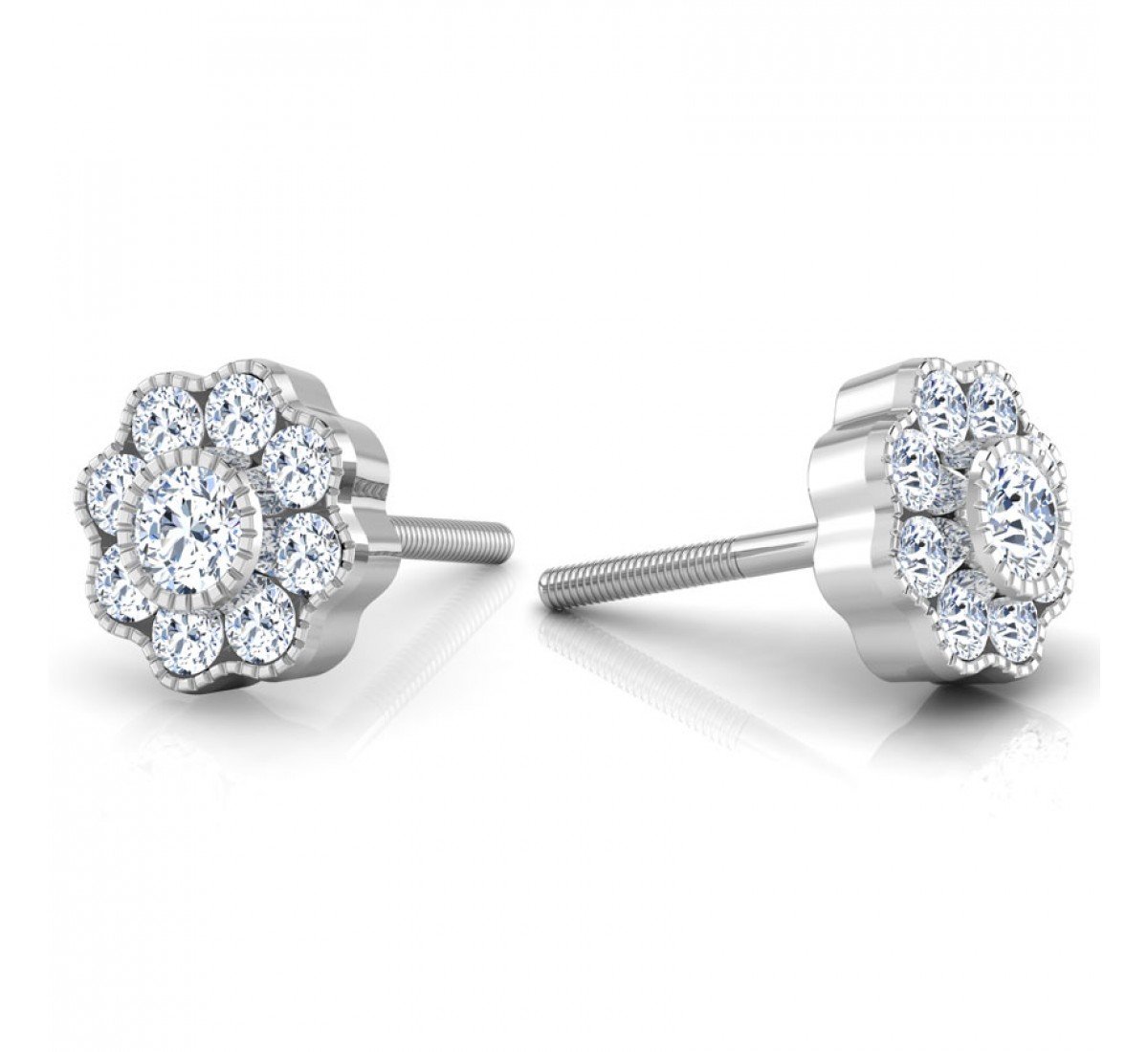 Ataraxy Diamond Earrings