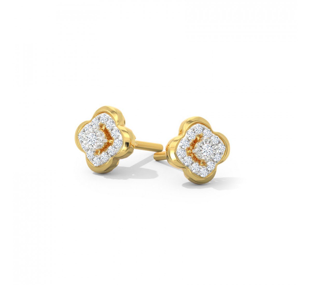 Emblematic Diamond Earrings