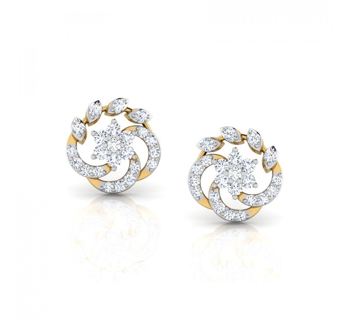 Exuberant Diamond Earrings