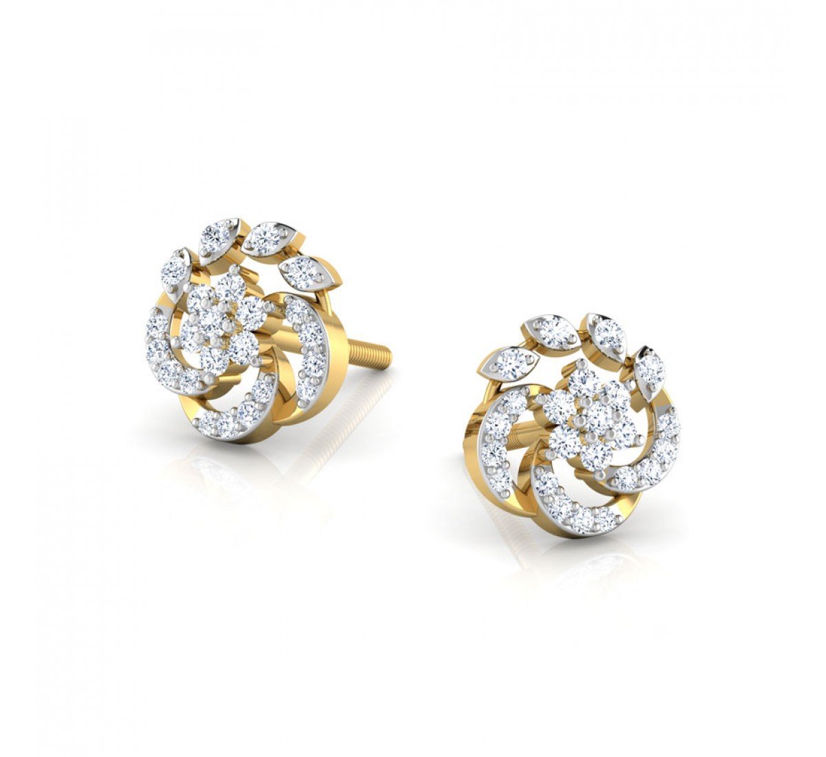 Exuberant Diamond Earrings