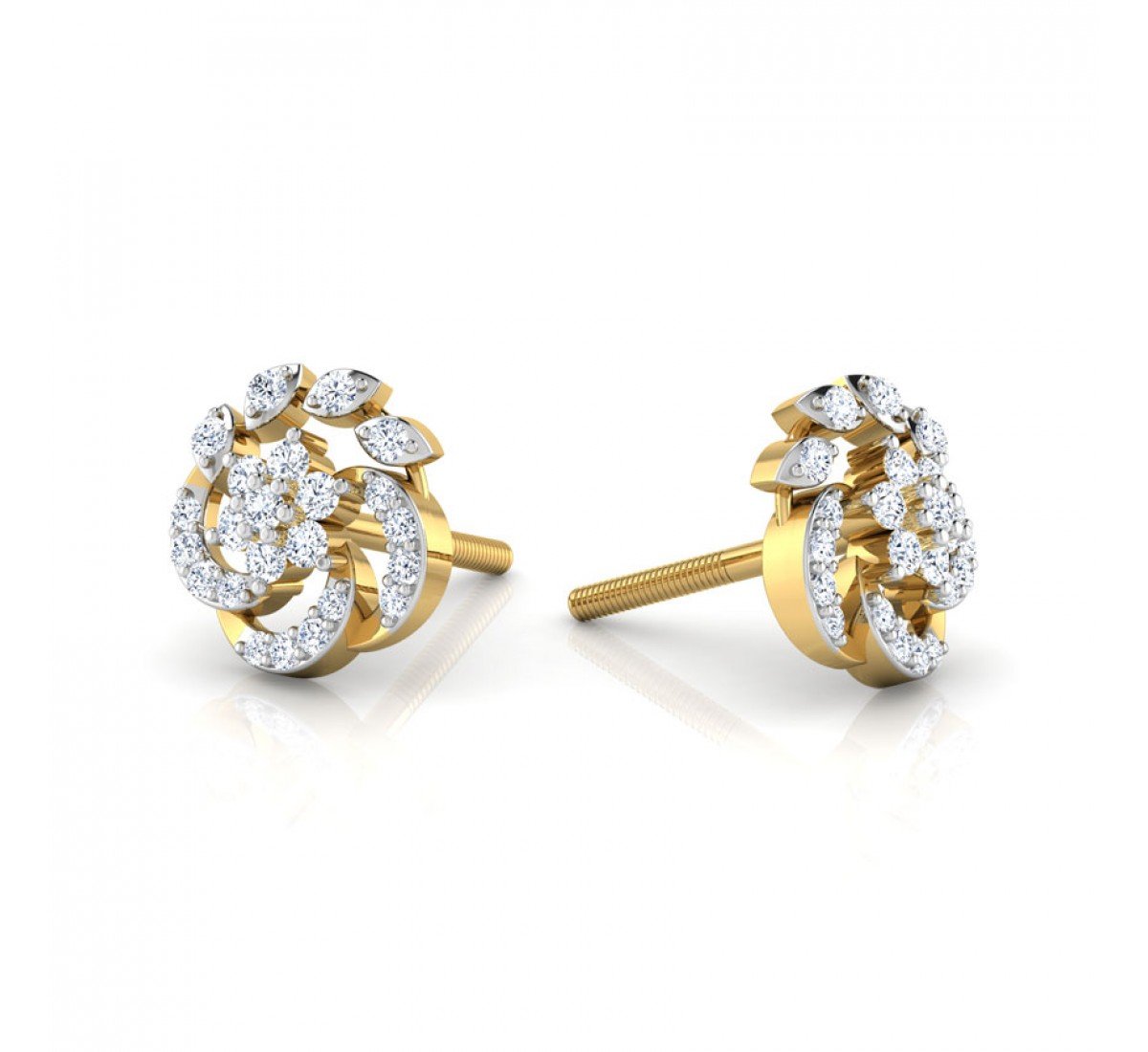 Exuberant Diamond Earrings