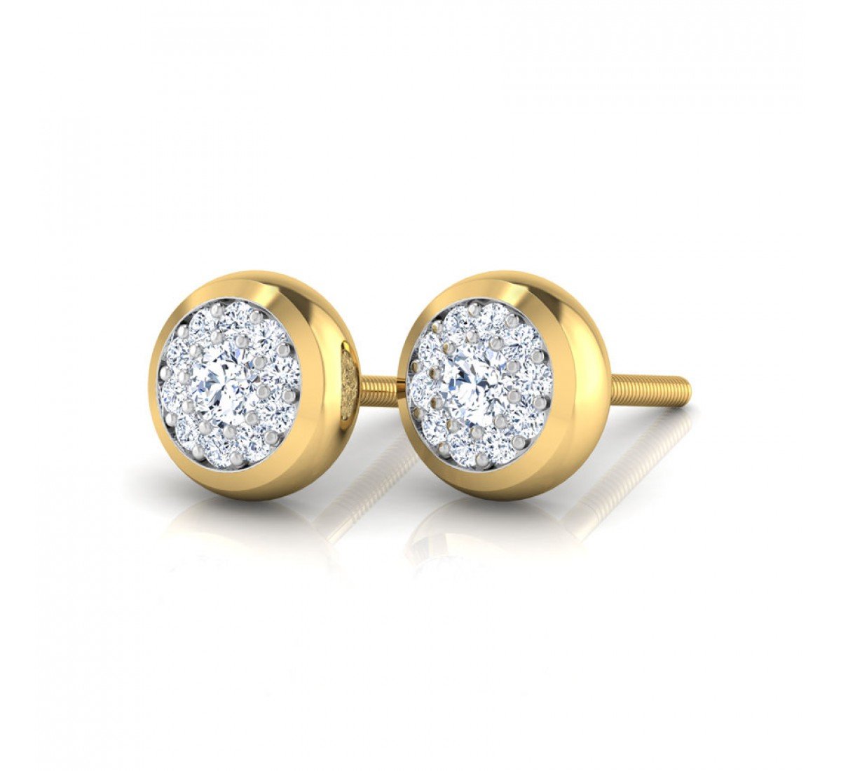 Fannie Solitude Diamond Earrings