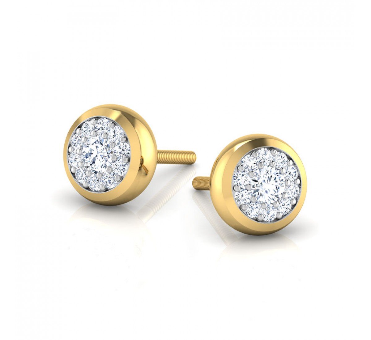 Fannie Solitude Diamond Earrings