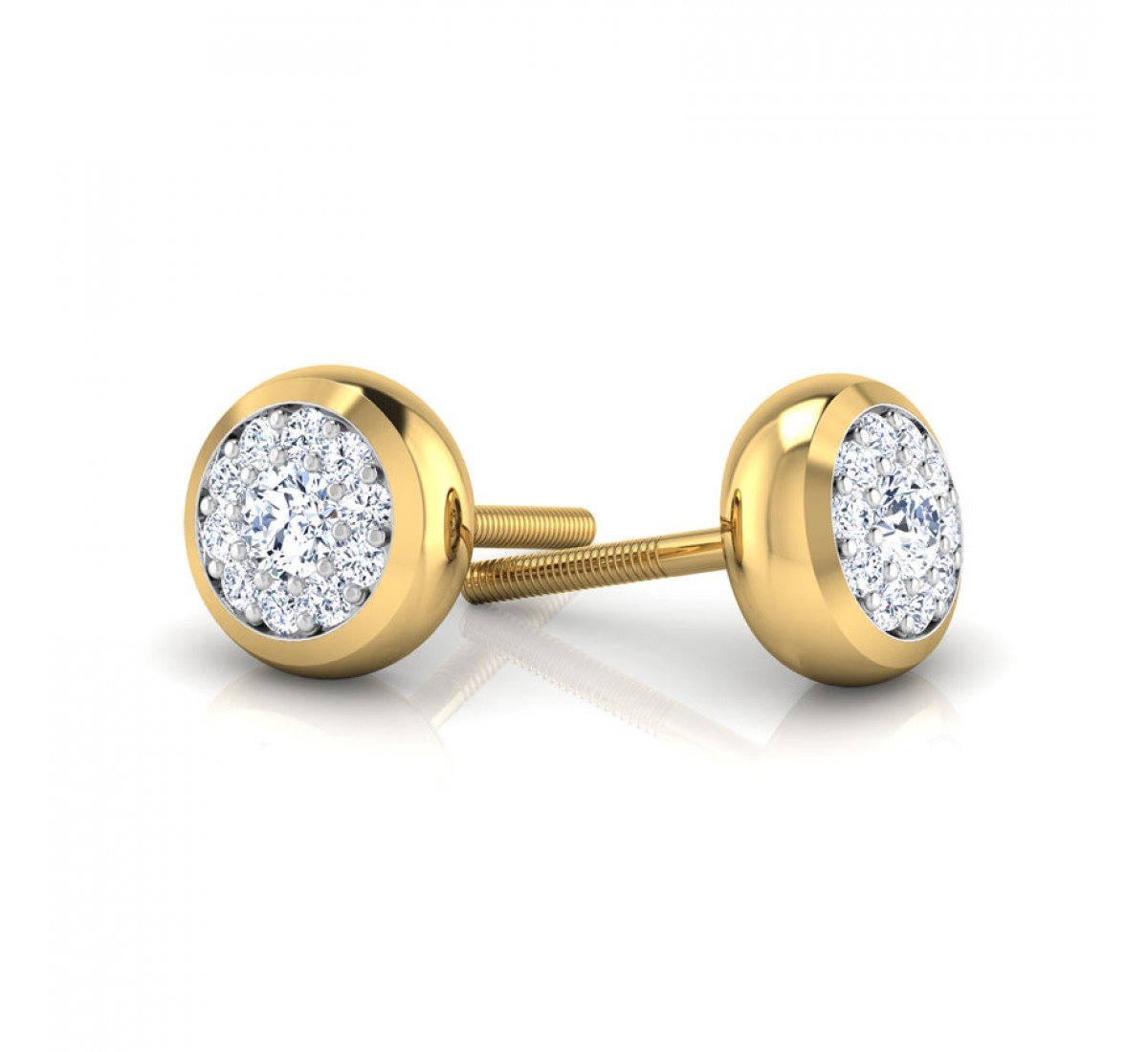 Fannie Solitude Diamond Earrings