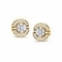 Abra Clematis Diamond Earrings