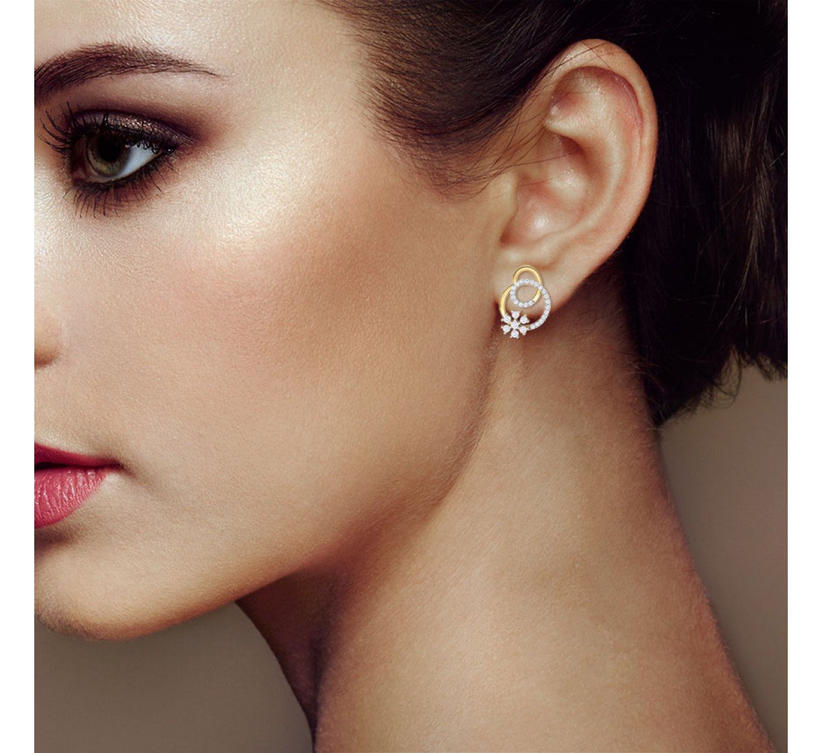 Elaborate Diamond Earrings