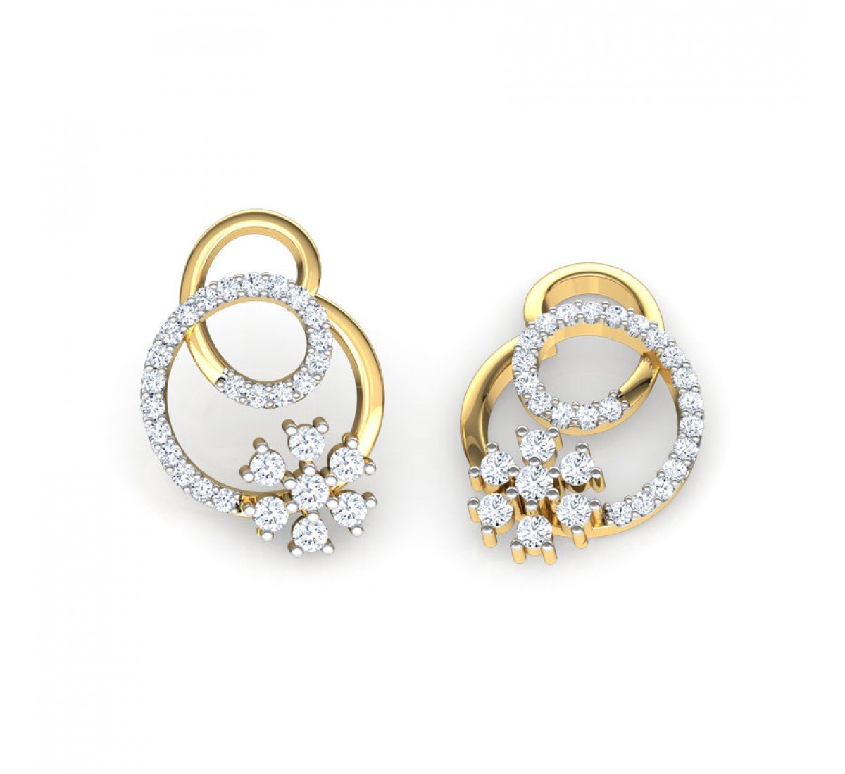 Elaborate Diamond Earrings