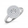 Cladis Glossy Diamond Ring