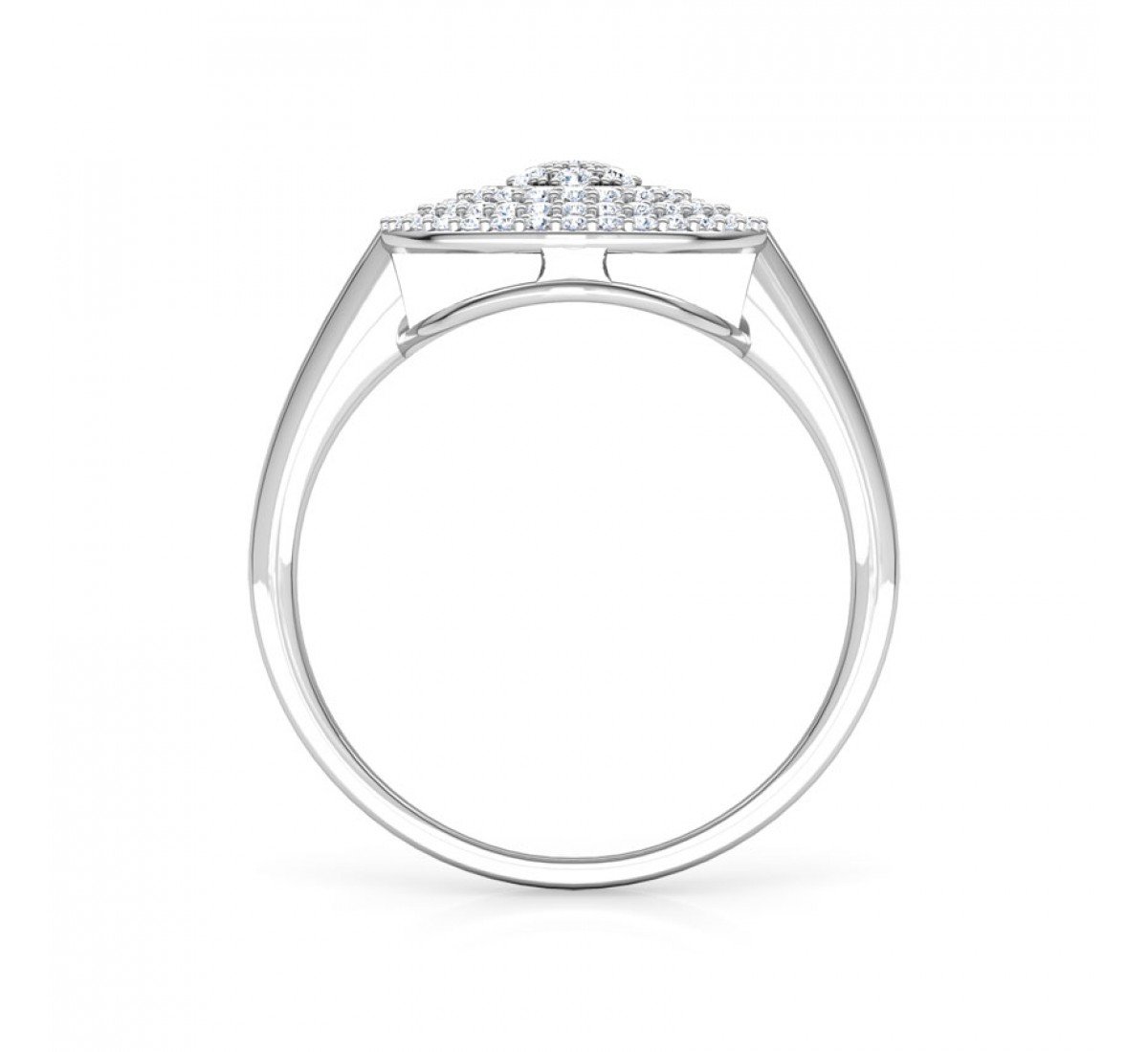 Cladis Glossy Diamond Ring