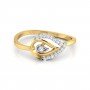 Enfold Velvet Diamond Ring