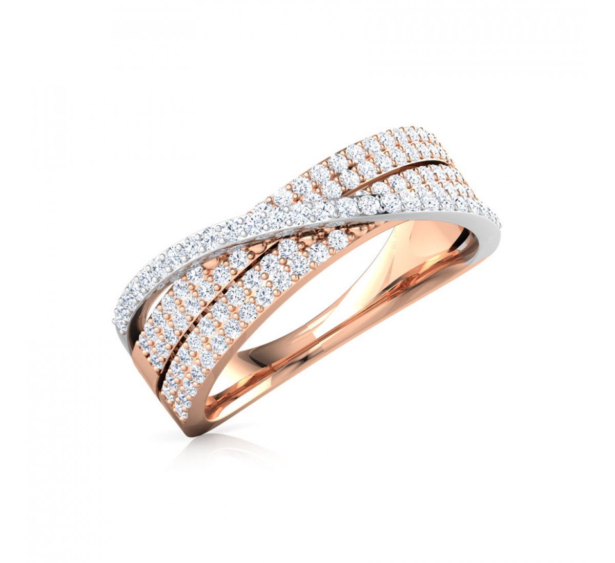 Trio Arboreal Diamond Ring