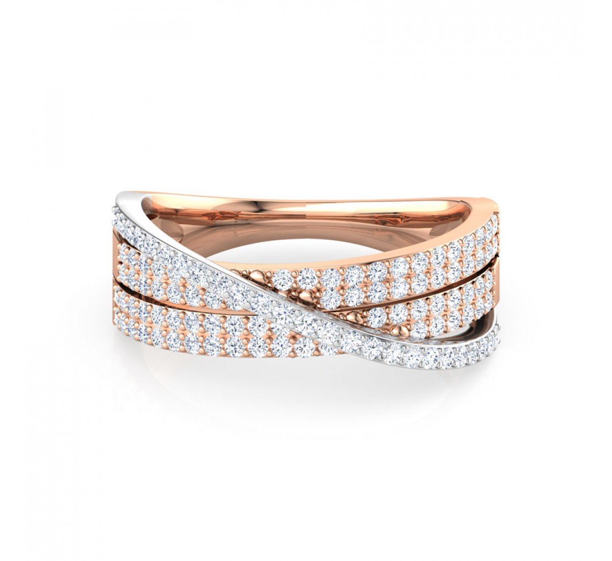 Trio Arboreal Diamond Ring