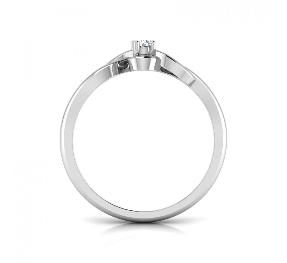 Twist Brice Diamond Ring