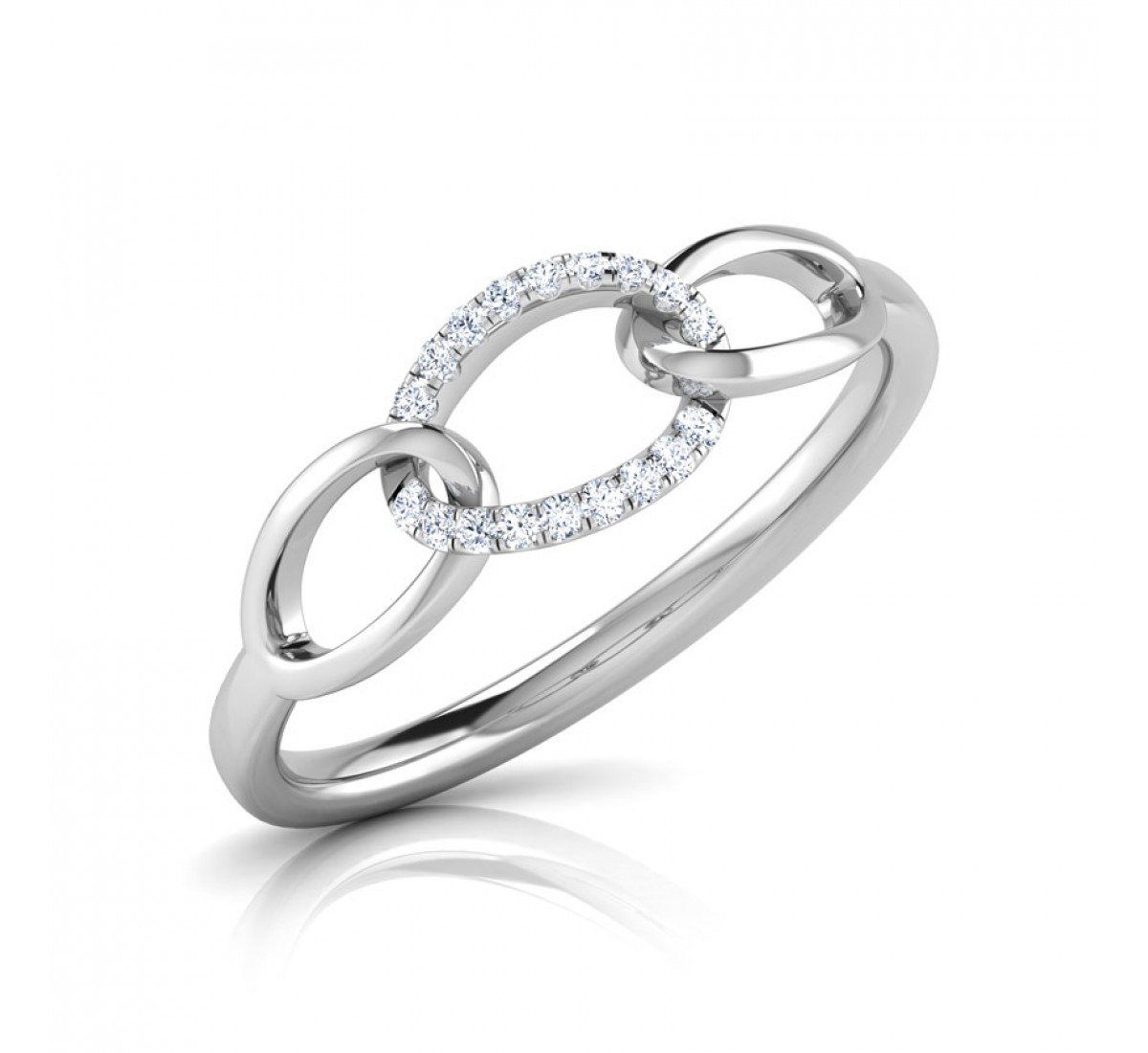 Sherose Linked Diamond Ring