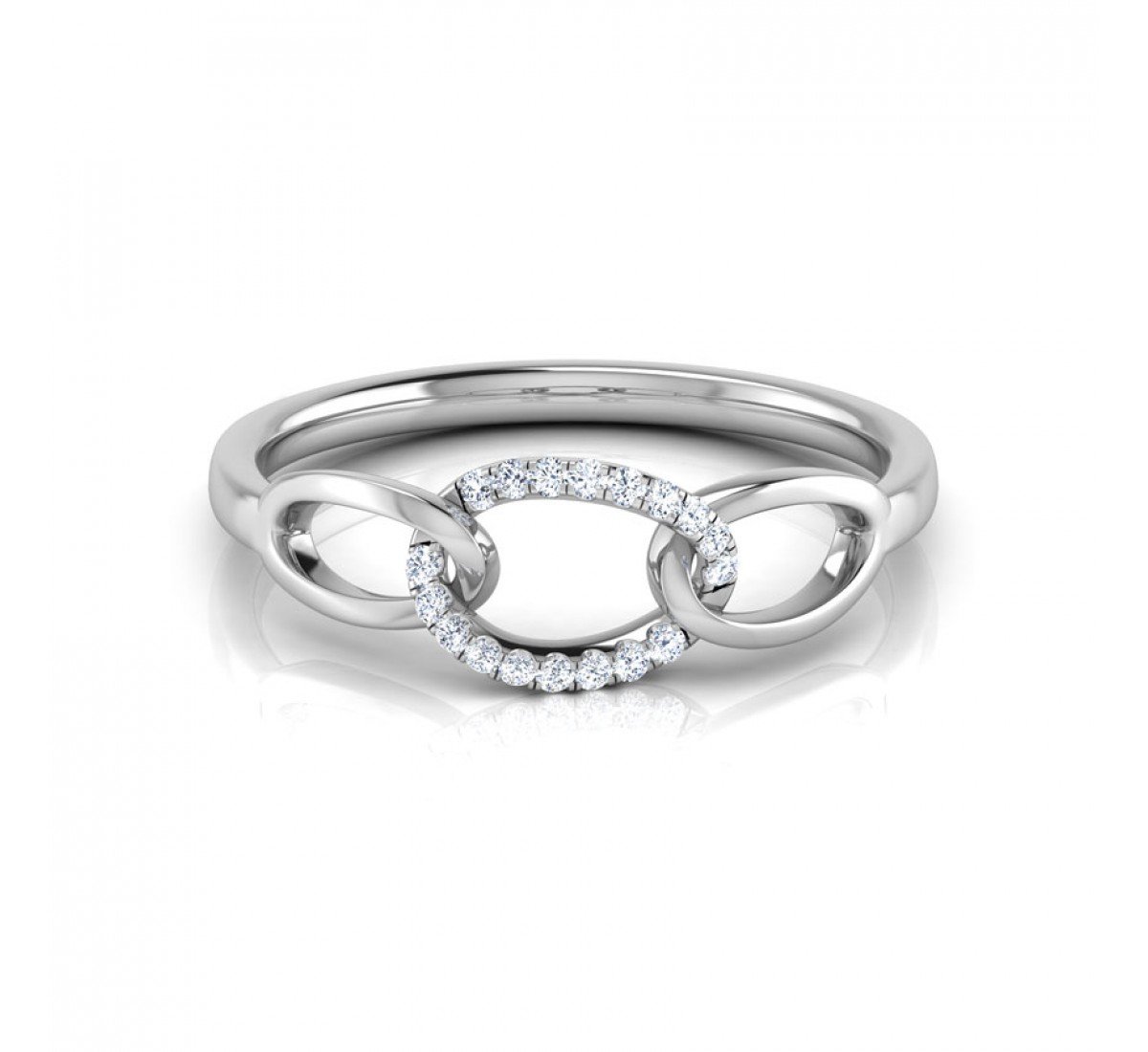 Sherose Linked Diamond Ring