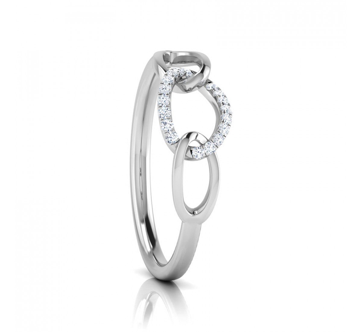 Sherose Linked Diamond Ring