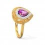 Jovify Amethyst Diamond Ring