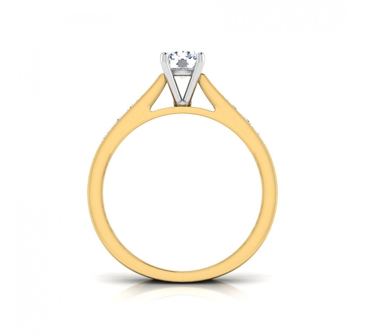 Adelisa Farida Solitaire Diamond Ring