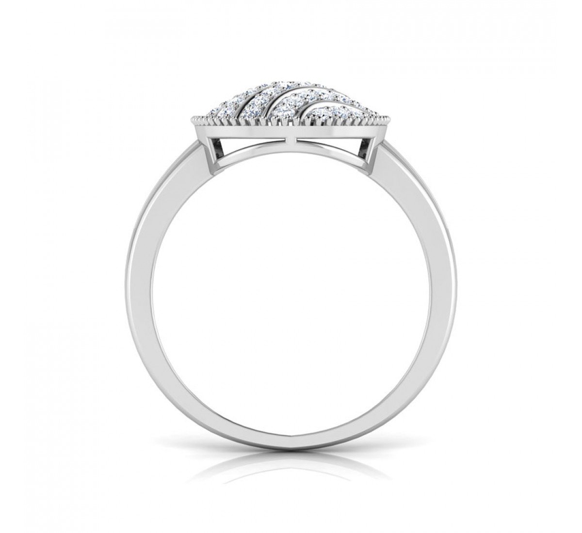 Entangle Miracle Twist Diamond Ring