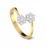 Illusion Gadadhara Duo Diamond Ring