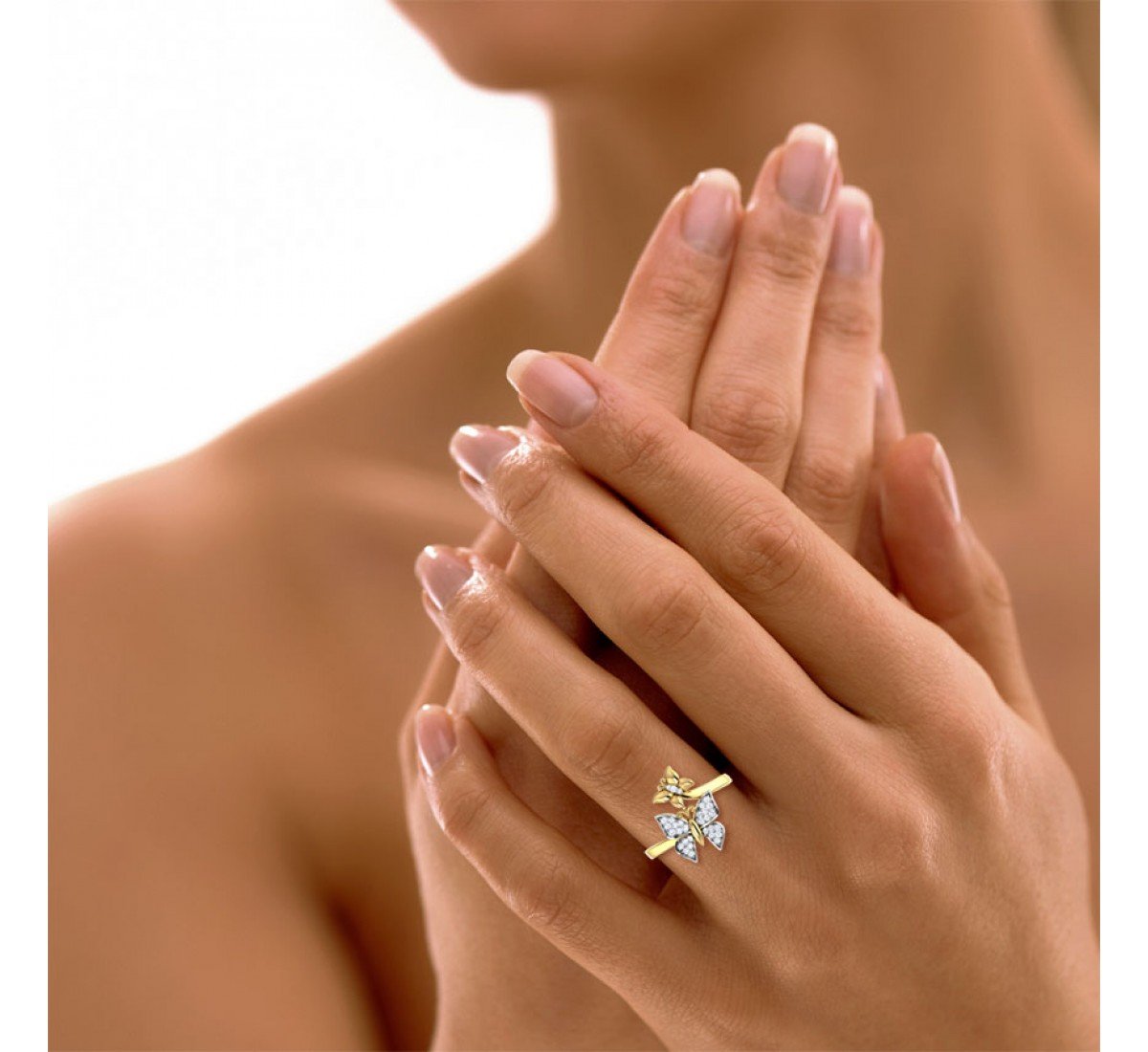 Checkered Lumina Diamond Ring