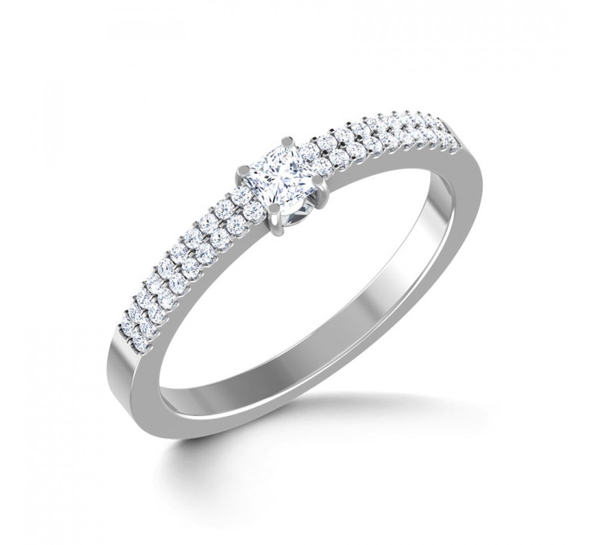 Glamour Axial Diamond Ring