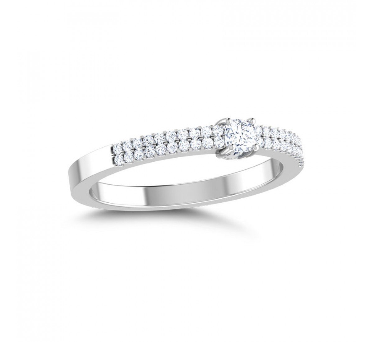 Glamour Axial Diamond Ring