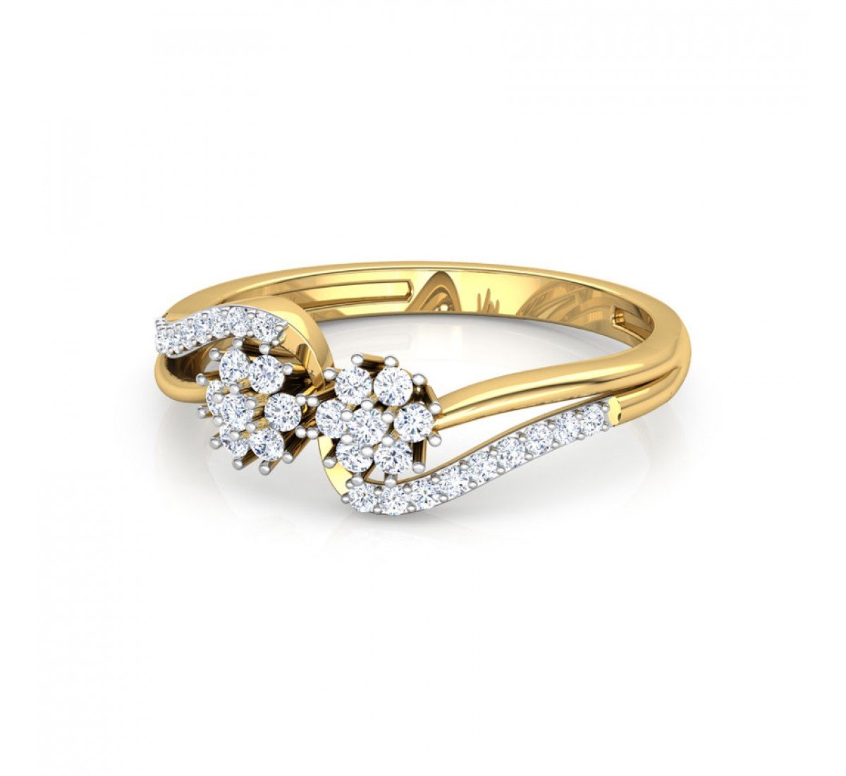 Twilight Linear Diamond Ring