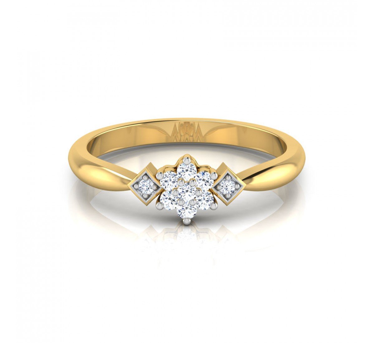 Daani Sparkling Rose Diamond Ring