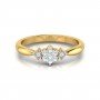 Daani Sparkling Rose Diamond Ring