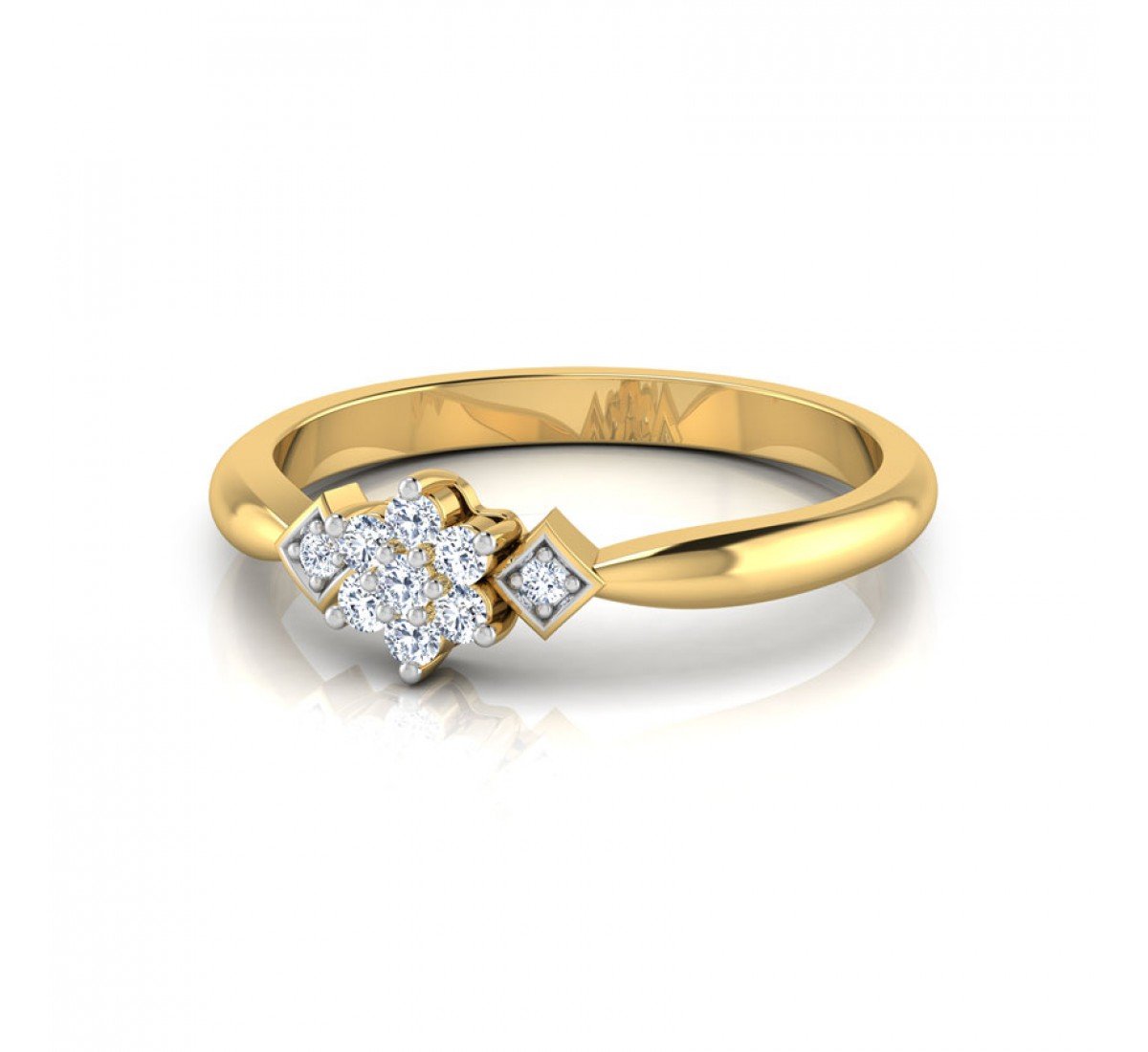 Daani Sparkling Rose Diamond Ring