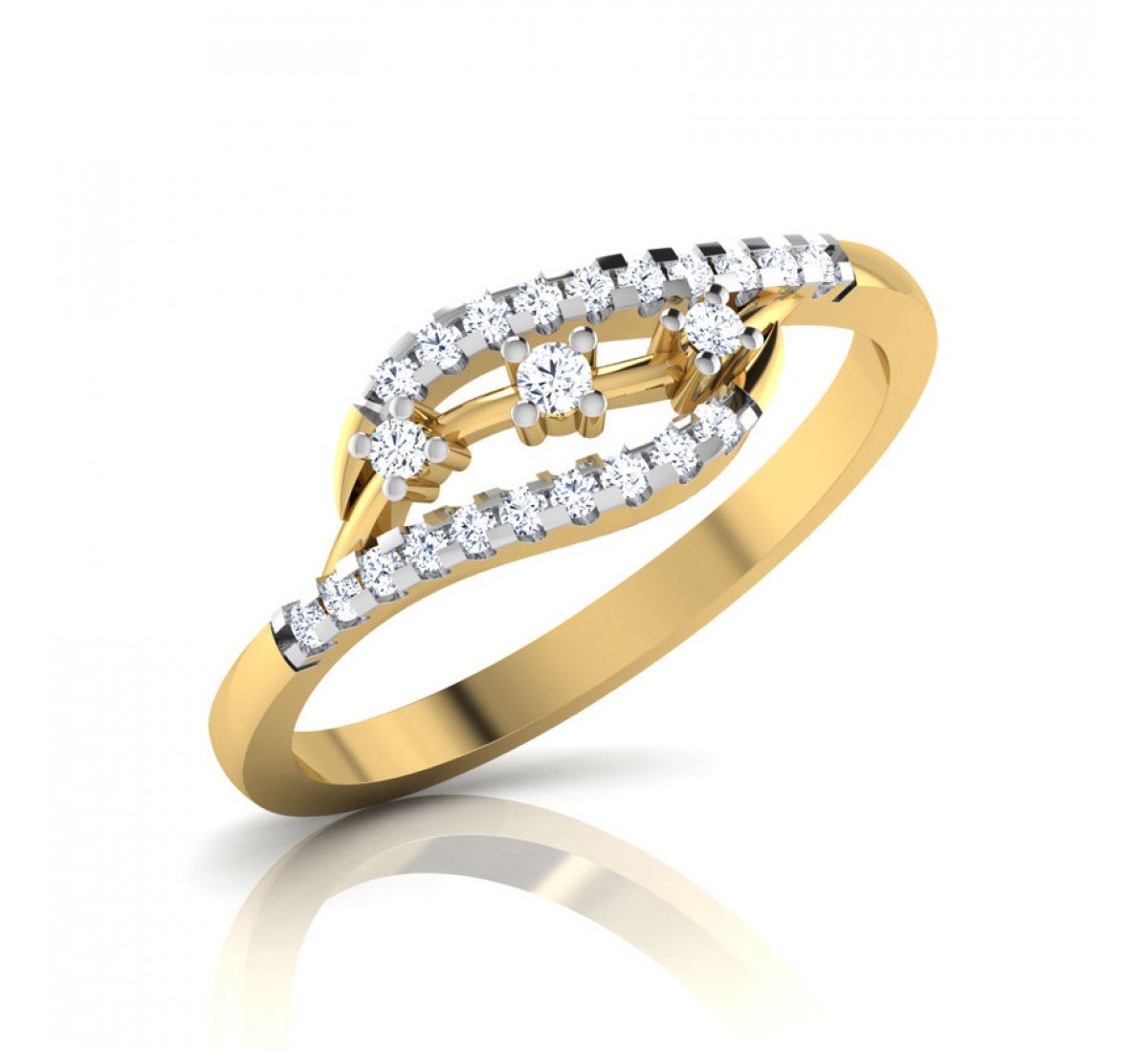 Raine Quad Diamond Ring