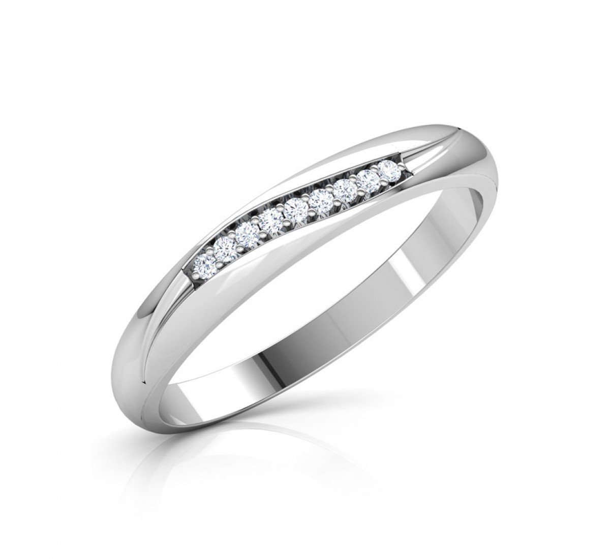 Tyra Wave Spark Diamond Ring