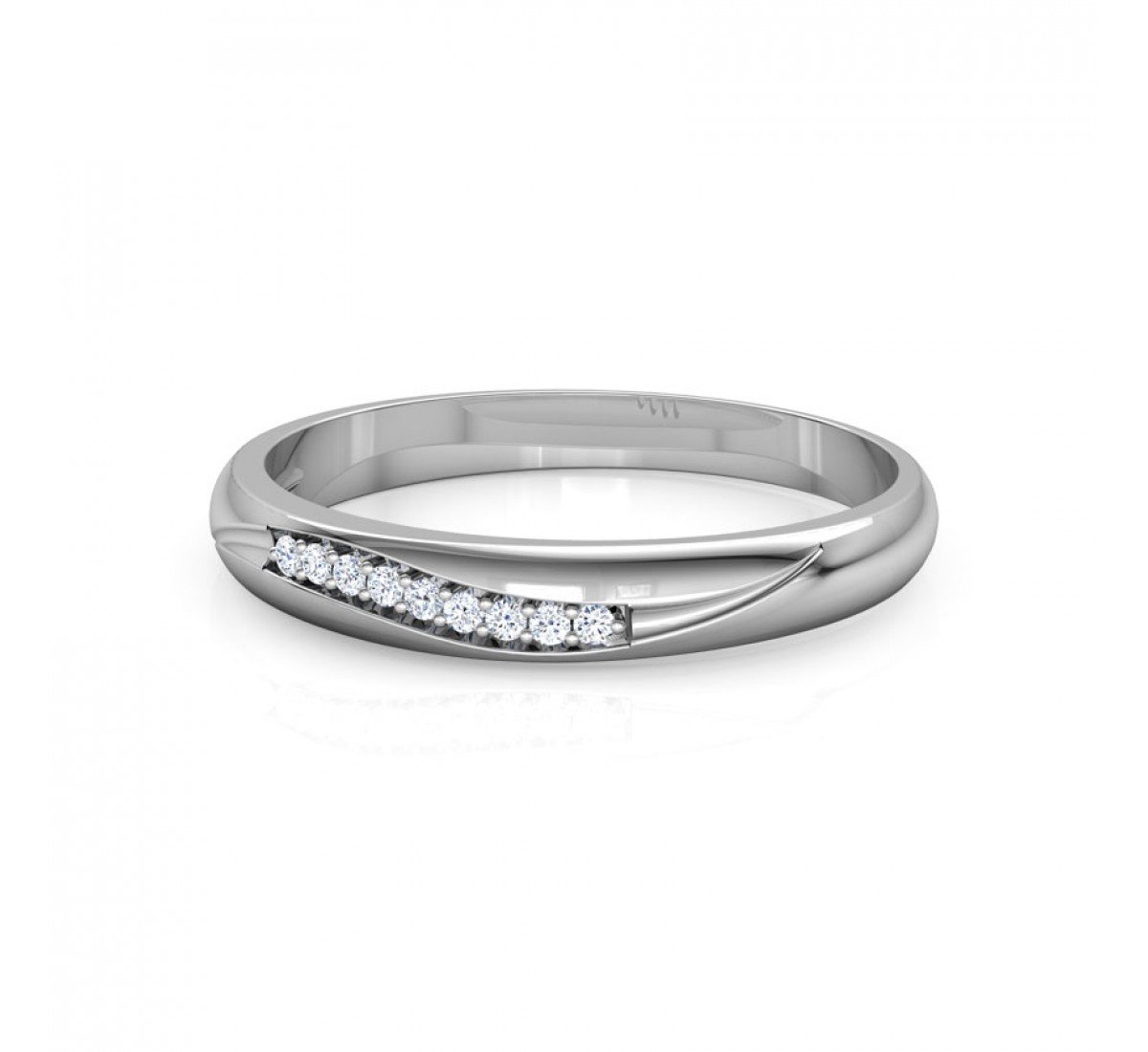 Tyra Wave Spark Diamond Ring