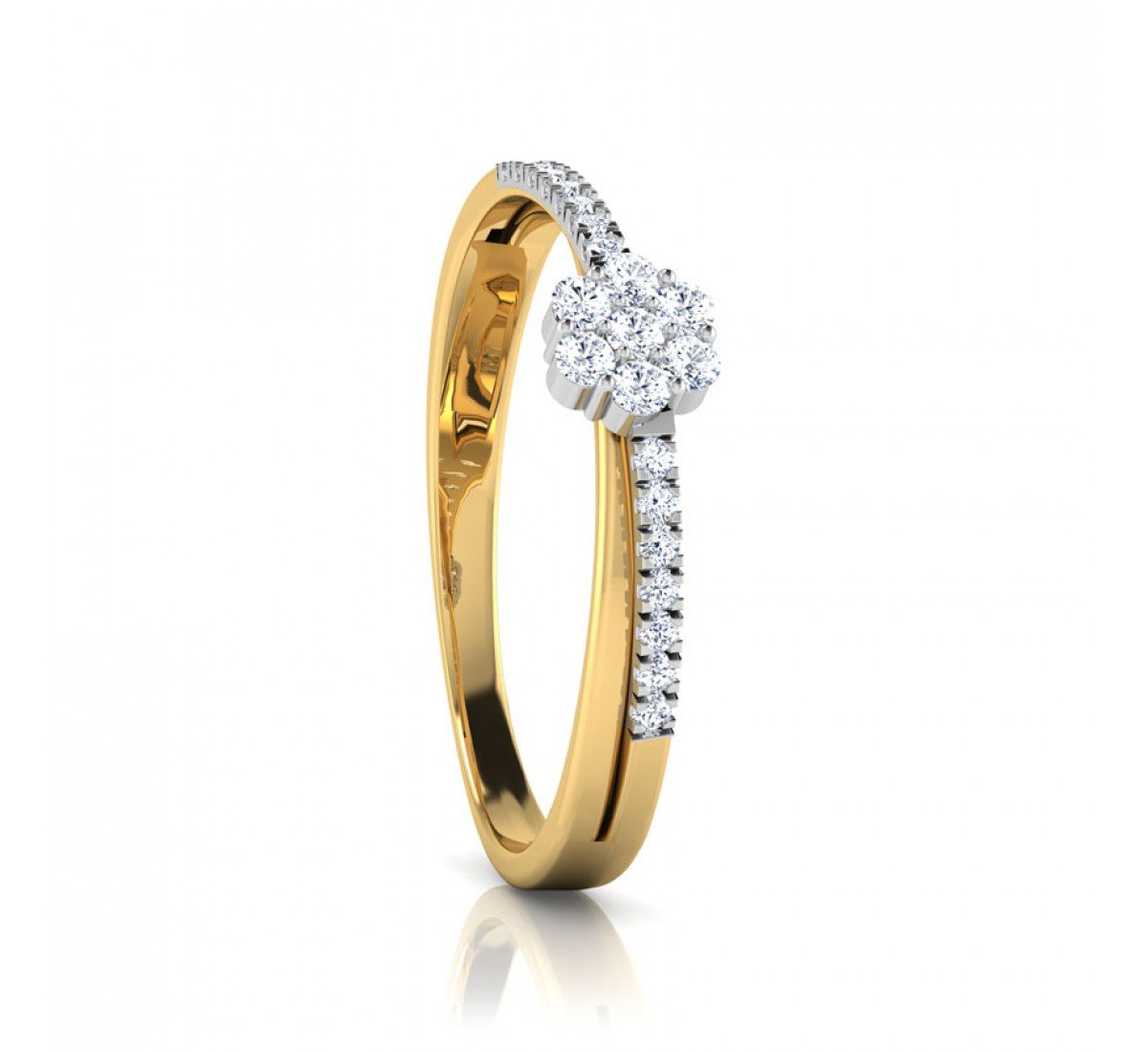 Haze Lustrous Elegance Diamond Ring