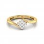 Zaria Swirl Diamond Ring