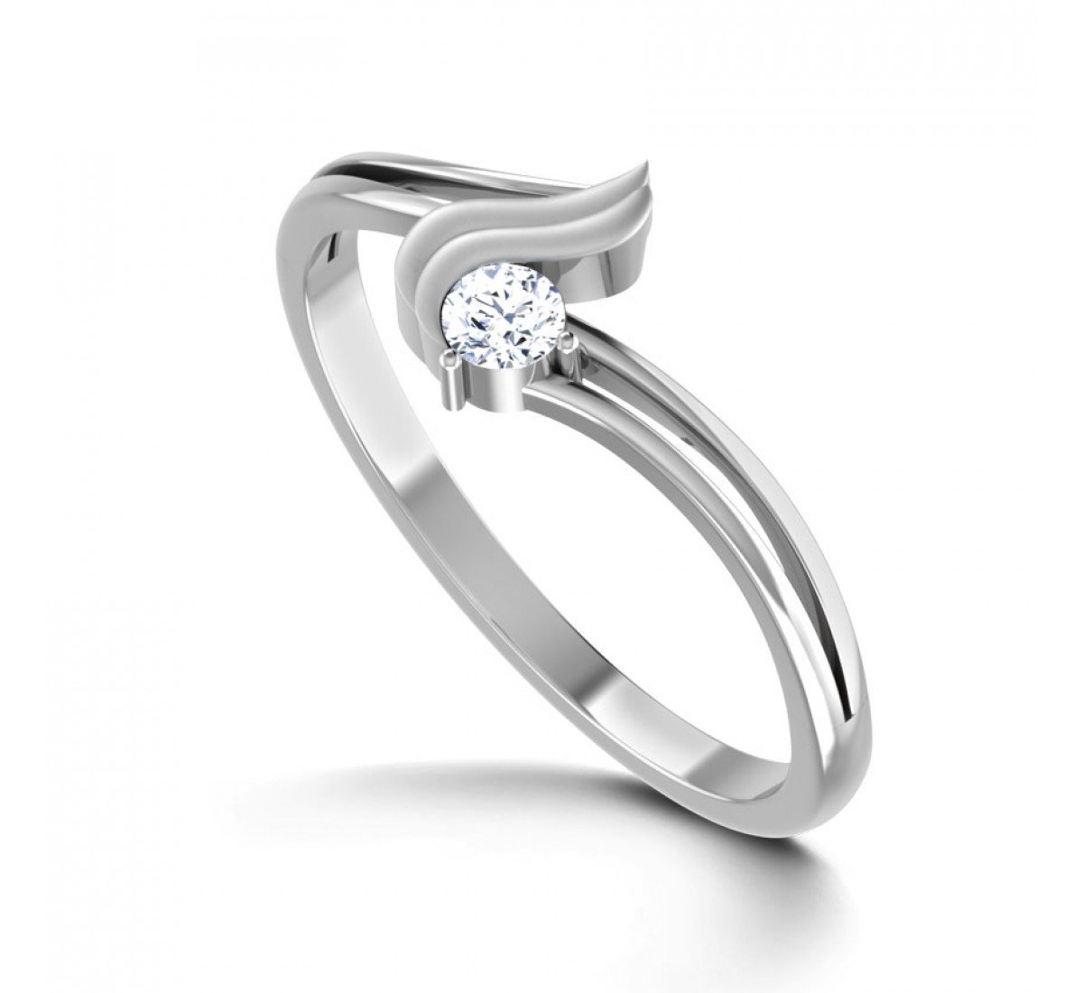 Flame Magic Diamond Ring