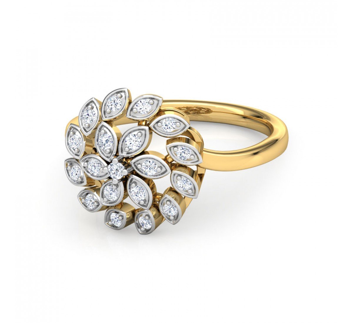 Petals Delicate Diamond Ring