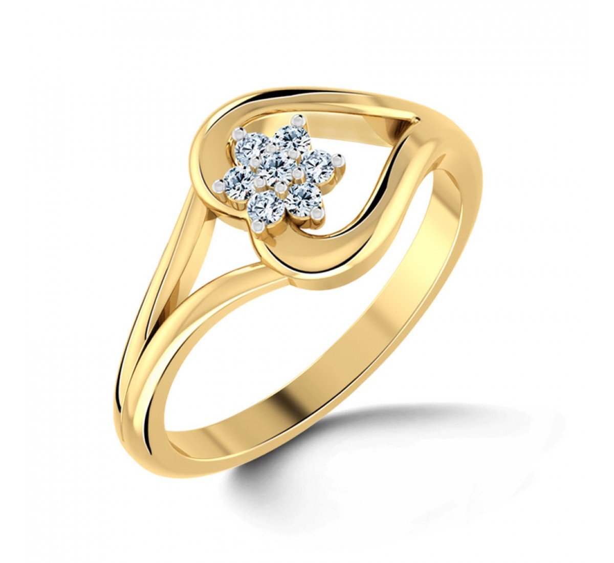 Quasar Sweetheart Diamond Ring