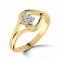 Quasar Sweetheart Diamond Ring