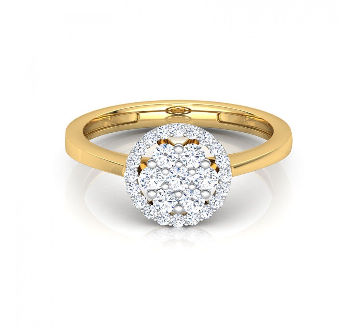 Elegance Seven Diamond Ring