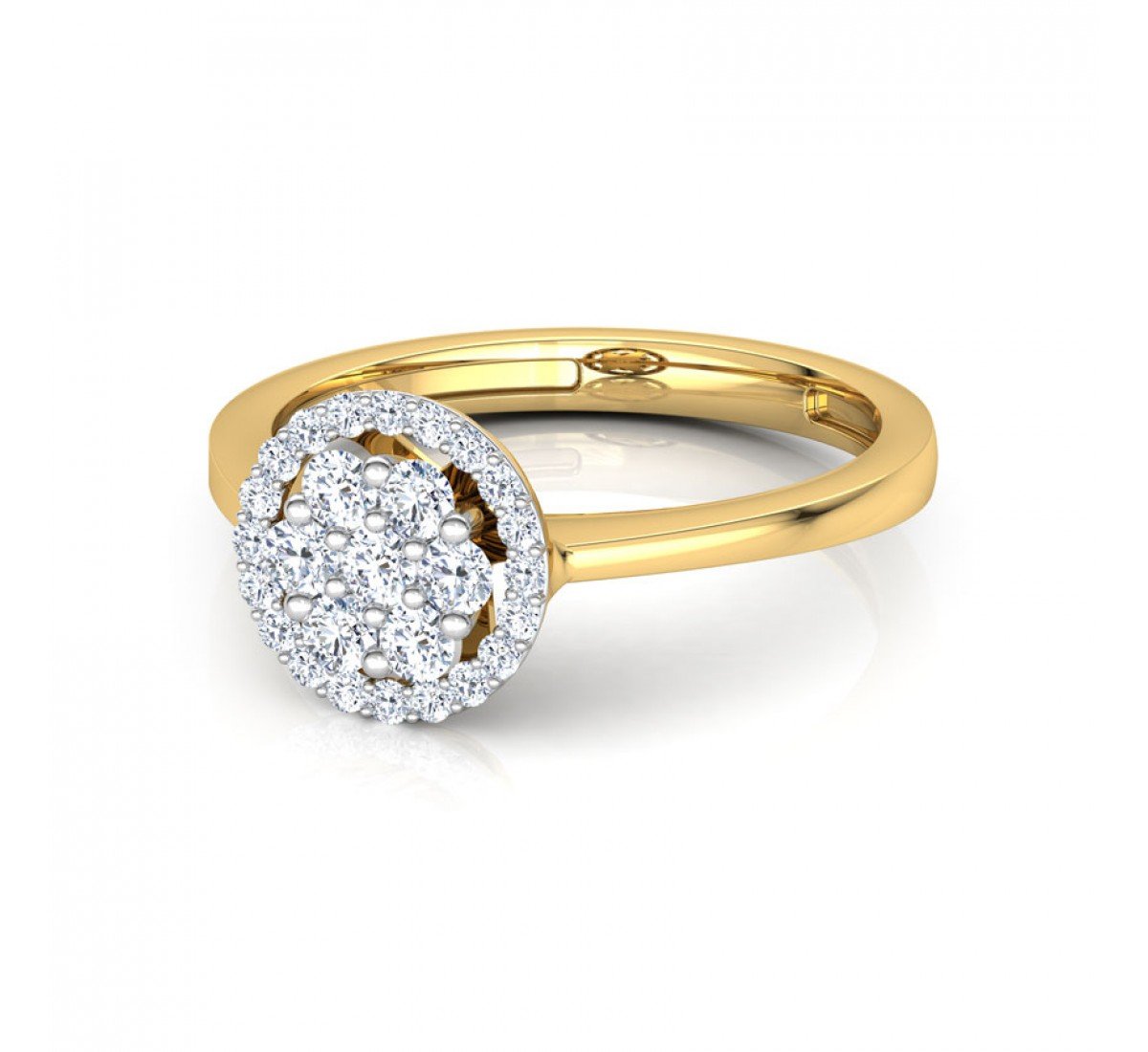 Elegance Seven Diamond Ring