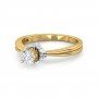 Altoa Baguette Solitaire Diamond Ring