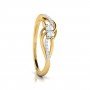 Twisted Elegance Diamond Ring