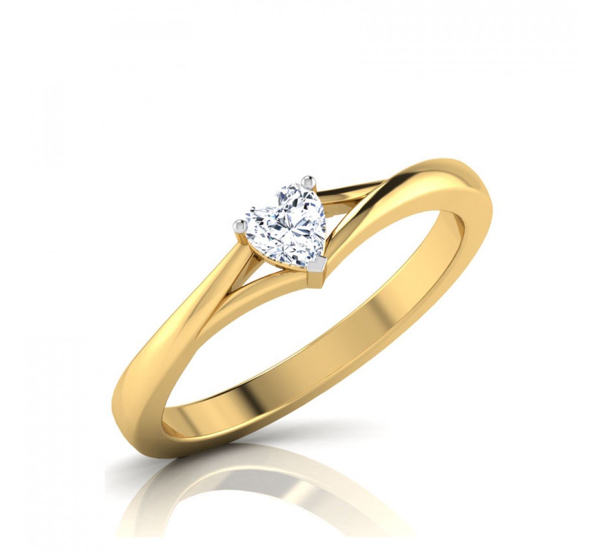 Ephemeral Solitaire Diamond Ring