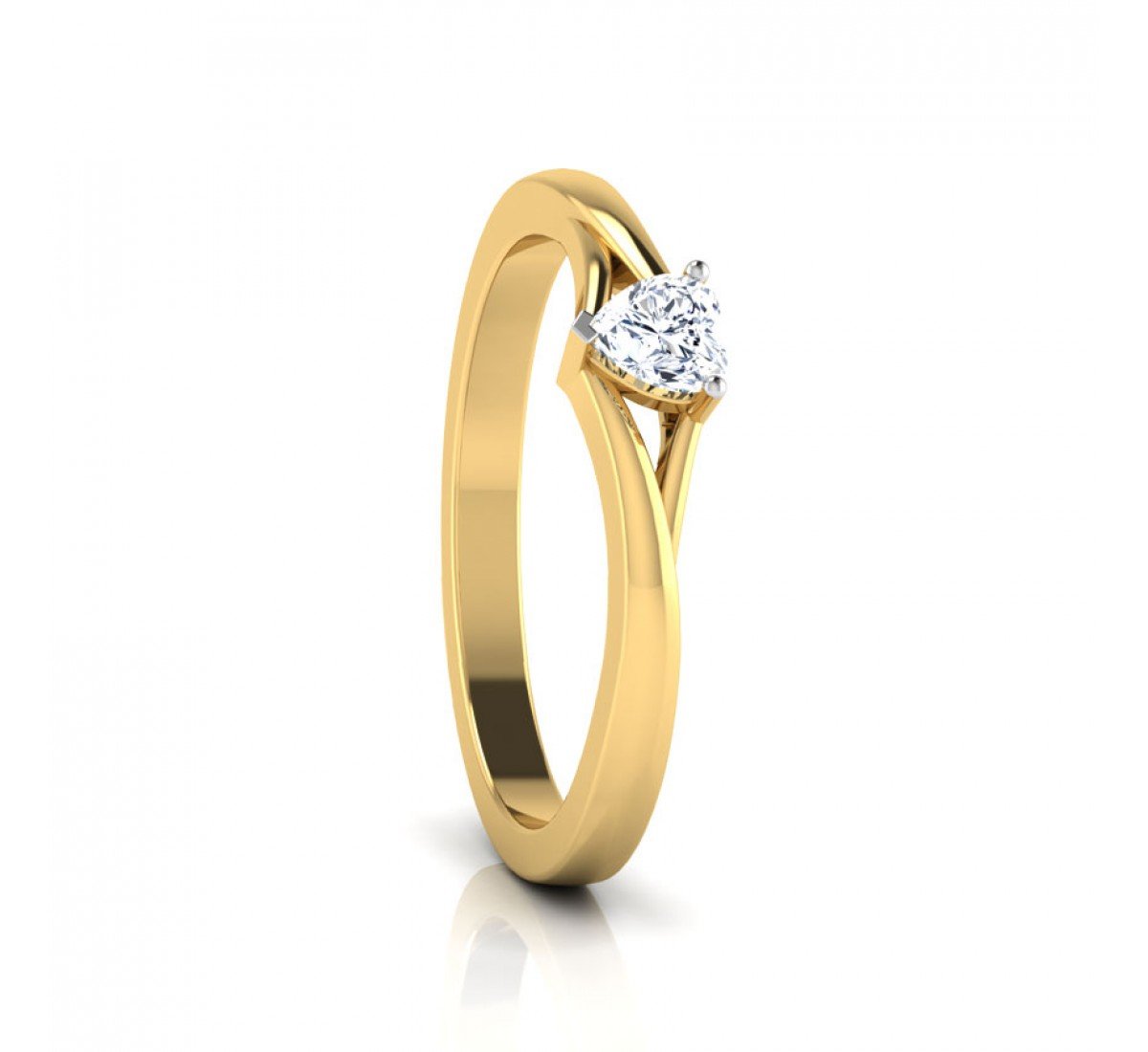 Ephemeral Solitaire Diamond Ring