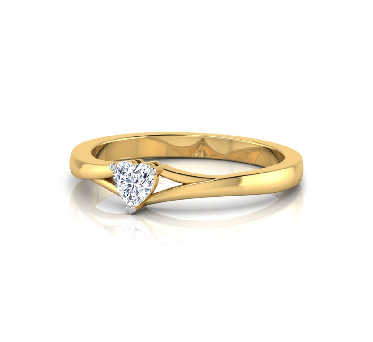 Ephemeral Solitaire Diamond Ring