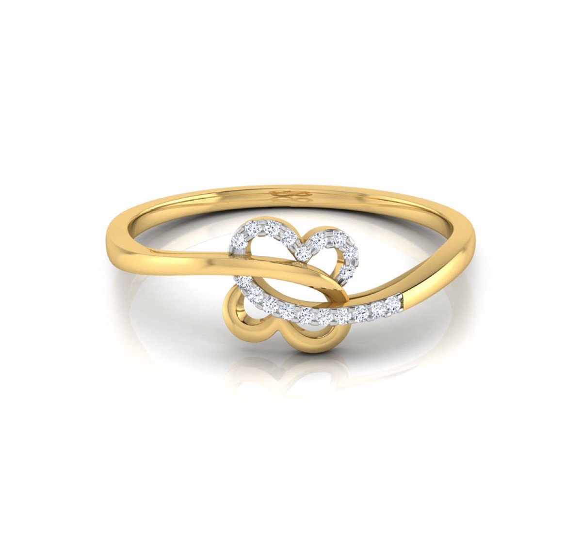 Senet Whirl Diamond Ring