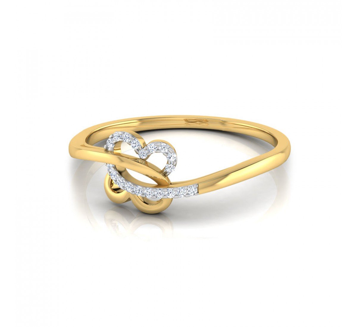 Senet Whirl Diamond Ring