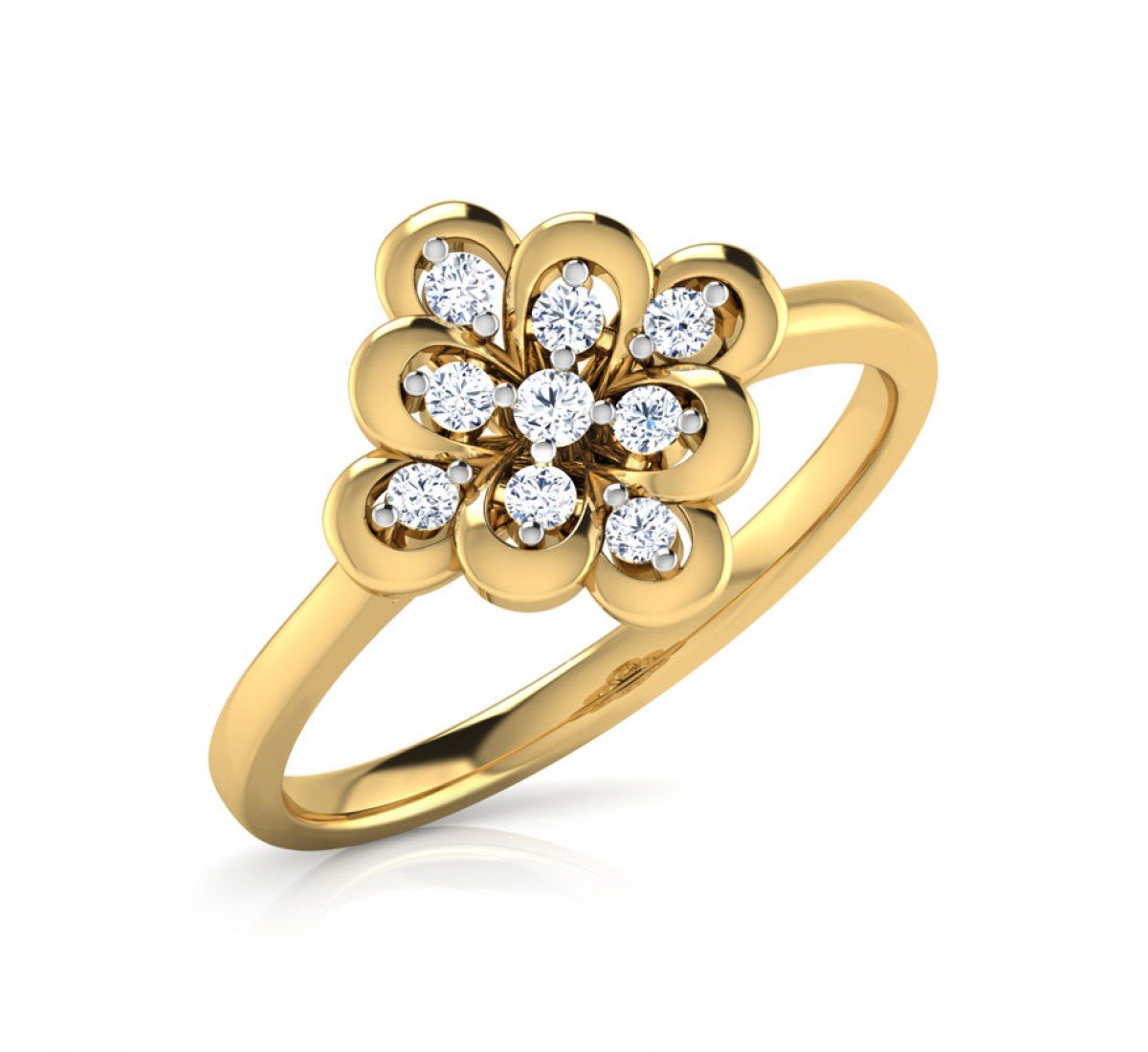 Starry Brocade Diamond Ring